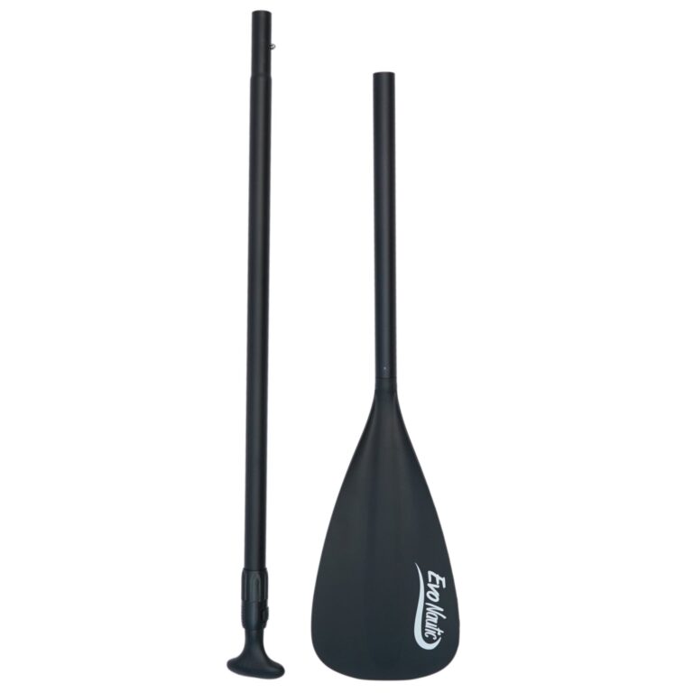 EvoNautic SUP Peddel Aluminium 2-delig Zwart