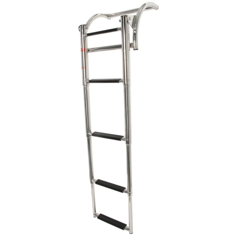 Hibo Zwemtrap Rubberboot 4-treden RVS