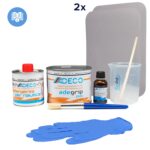 EvoNautic SUP Reparatie Set PVC Compleet 125 ml